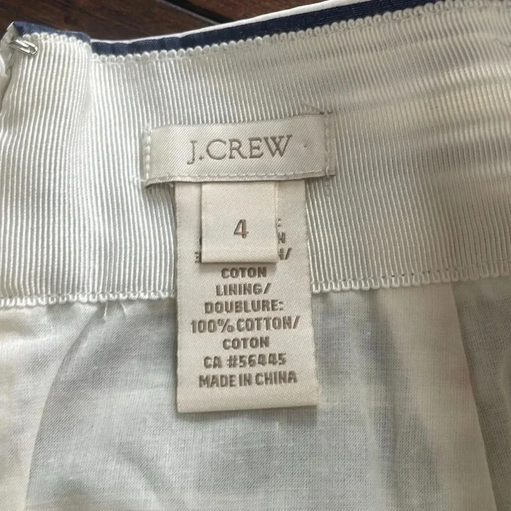 J. Crew crew pleated